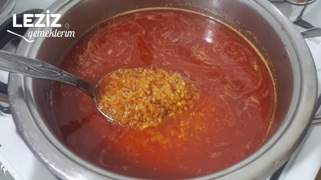 Nohutlu Tavuklu Bulgur Pilavı