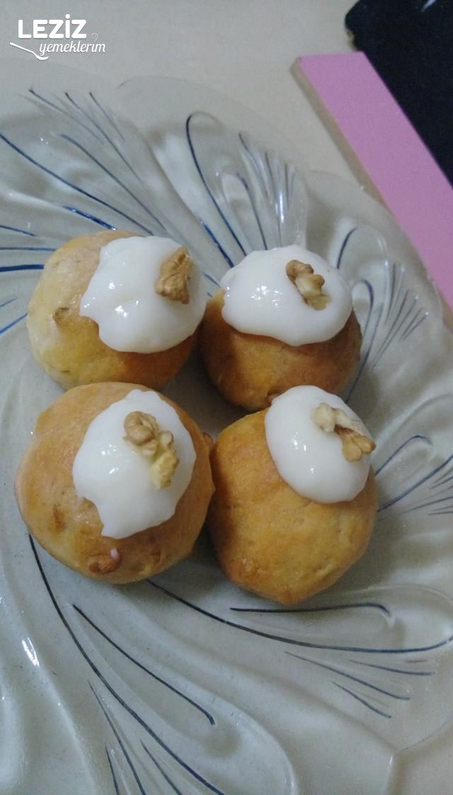 Pudingli Cevizli Tatlı (Az Malzemeli Ve Çok Kolay)