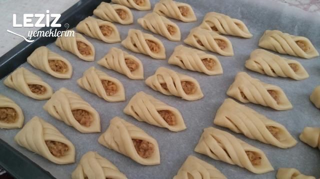 Elmalı Kundak Kurabiye (Şekli Şahane)