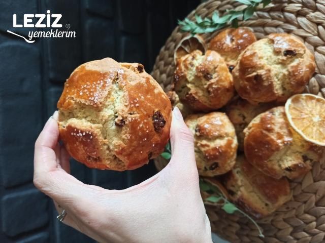 Portakal Üzümlü Anne Kurabiyesi