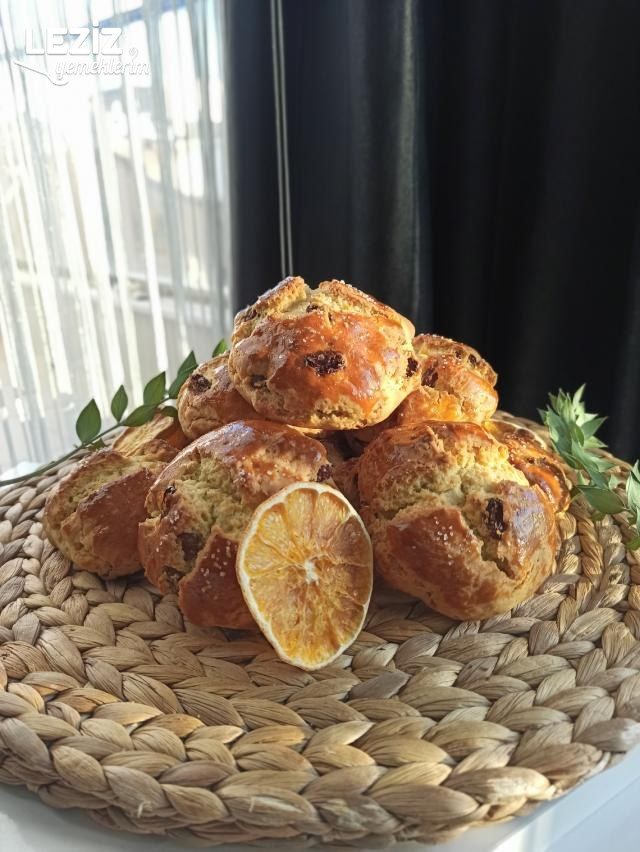 Portakal Üzümlü Anne Kurabiyesi