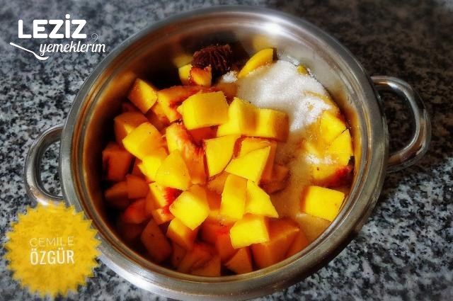 Şeftali Reçeli Yapımı