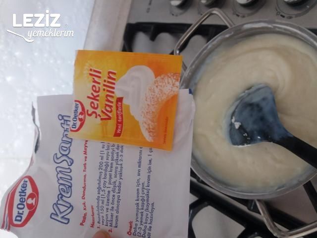 Narlı Kremalı Pasta