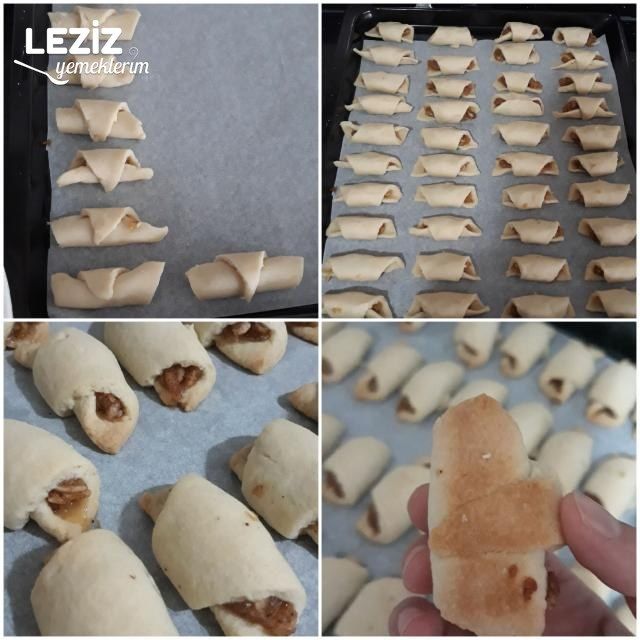 40 Mini Elmalı Kurabiye