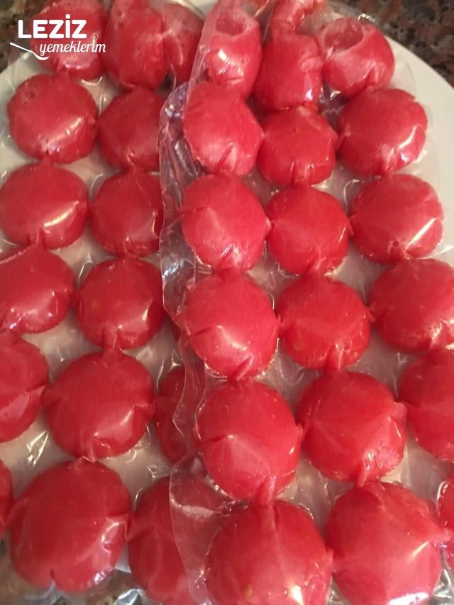 Derin Dondurucuda Domates