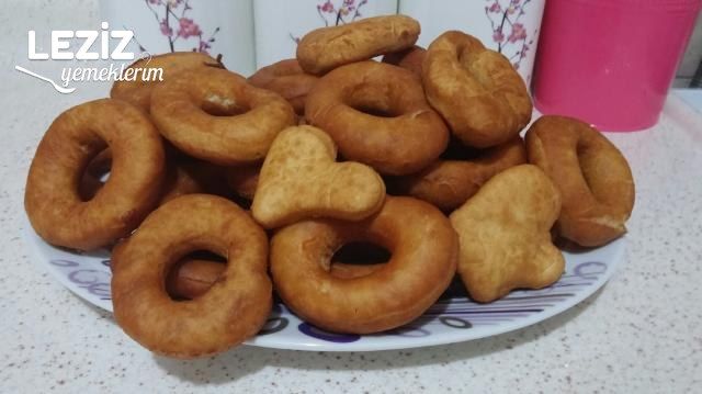 Pişi Hamurundan Donut (Yağ Çekmeyen Mayasız)