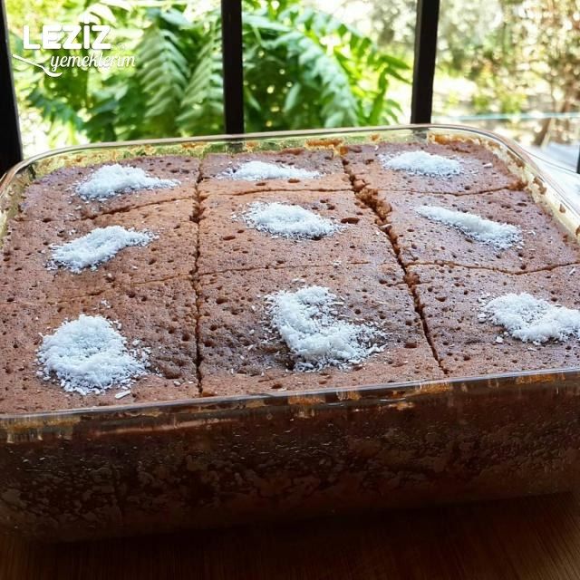 Keçi Boynuzu Unlu Hindistan Cevizli Mikro Dalga Keki