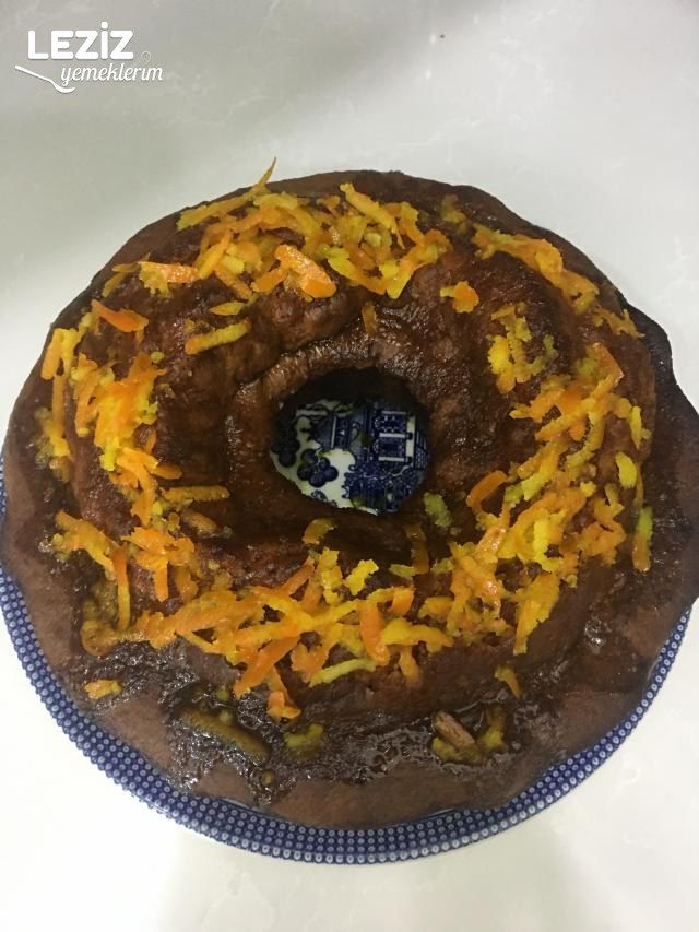 Portakal Şerbetli Portakallı Kek Leziz Yemeklerim