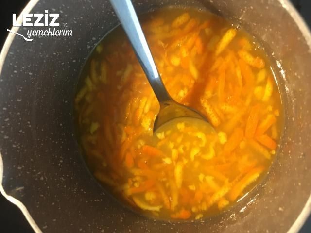 Portakal Şerbetli Portakallı Kek