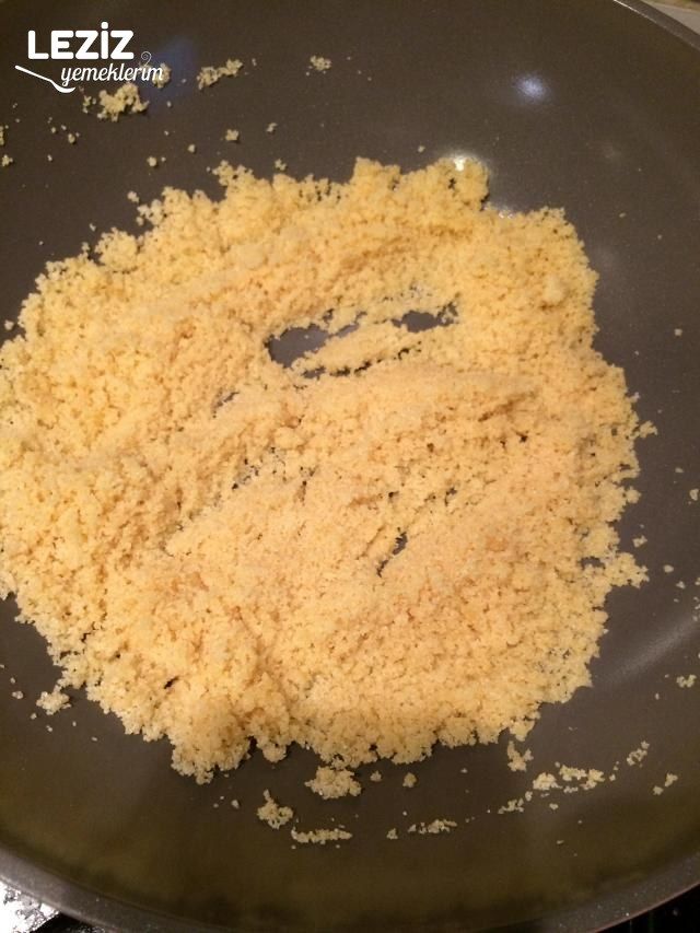 Dondurmalı Bademli İrmik Helvası