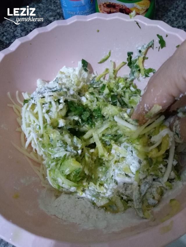 Muffin Kalıbında Mücver Tarifi