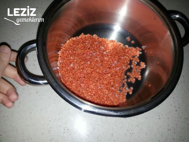 Kırmızı Mercimek Çorbası (Doğal Ev Yapımı)