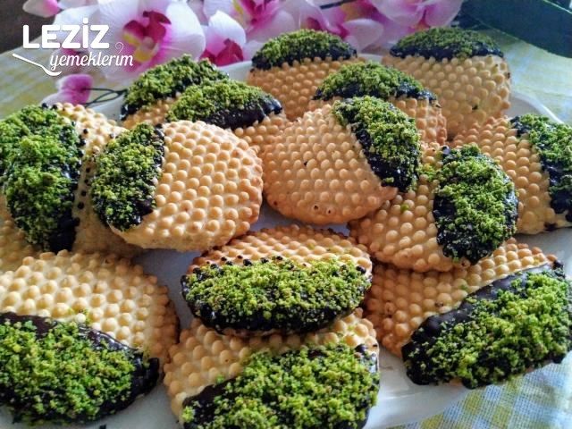 Çikolatalı Petek Kurabiye