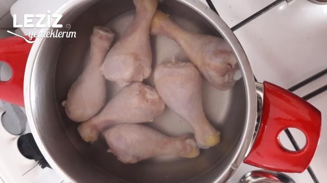 Tavuk Bagetli Patates Yemeği