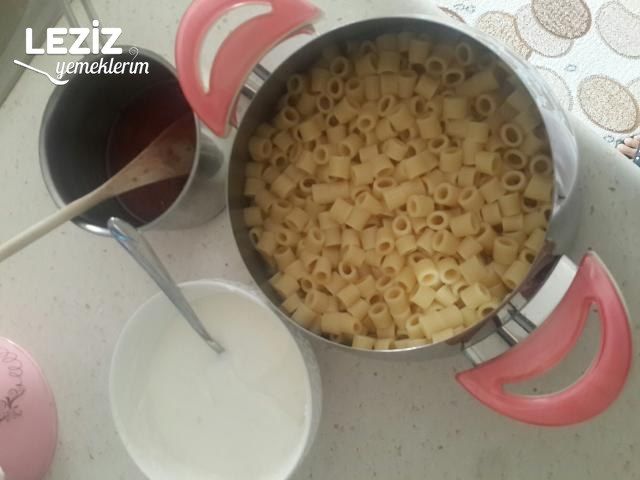 Mantı Tadında Makarna Tarifi