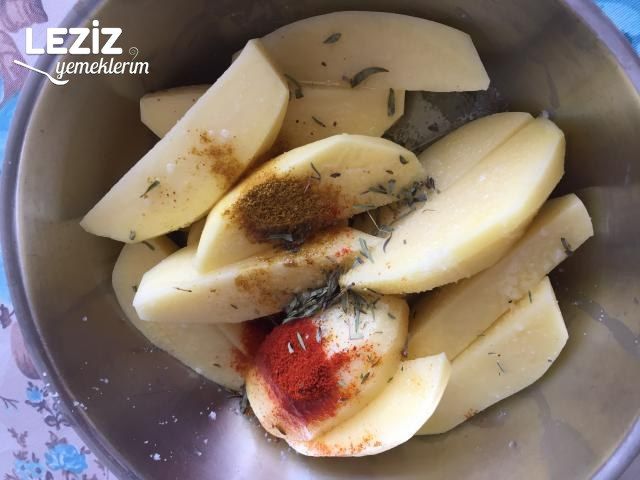 Elma Dilimi Altın Patates