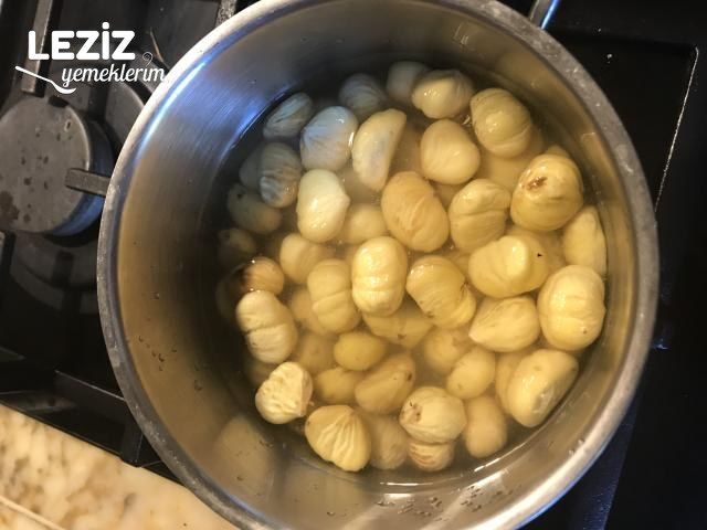 Evde Kestane Şekeri Yapımı