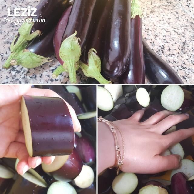 Pratik Fırında Köfteli Patlıcan Dizme (Lezzeti Şahane)