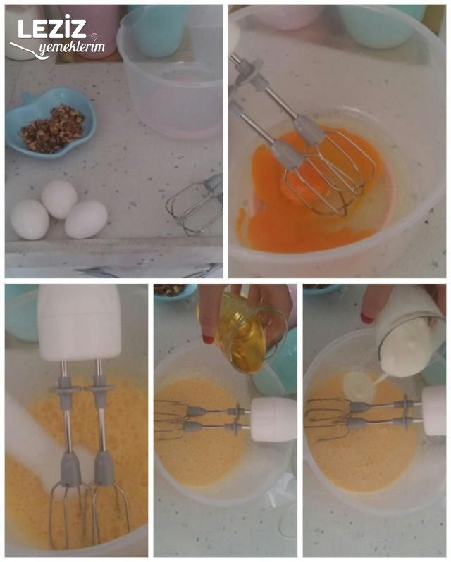 Cevizli Kek Nasıl Yapılır