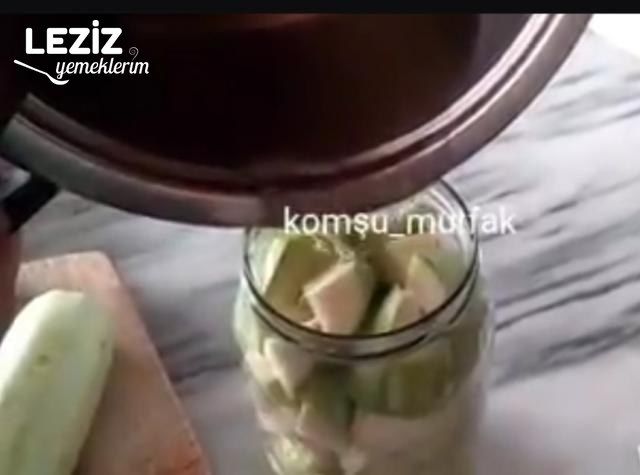 Kabak Turşusu Yapımı