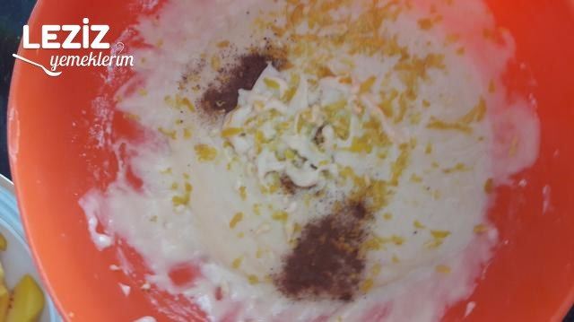 Nefis Şeftalili Kek