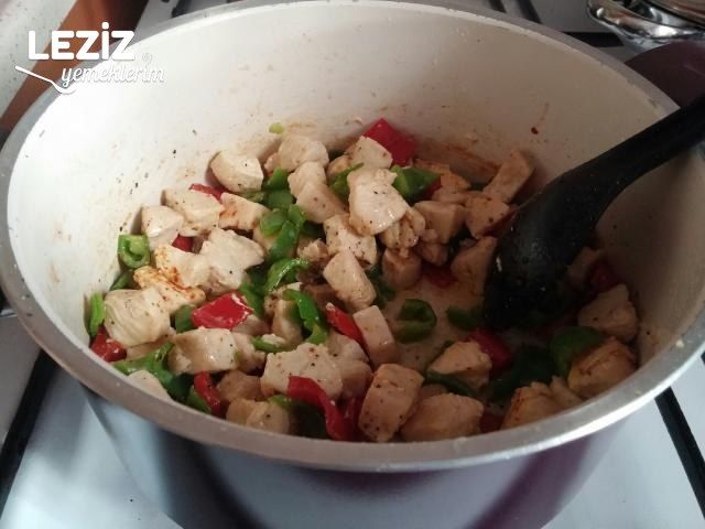 Mantarlı Tavuk Sote Yapılışı