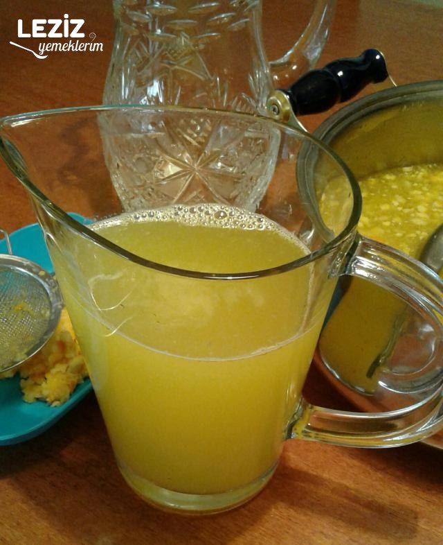 Ev Yapımı Doğal Limonata Yapımı
