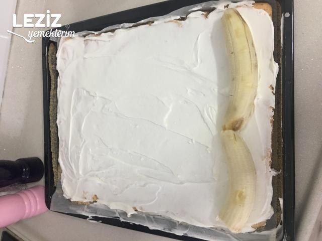 Şahane Muzlu Rulo Pasta