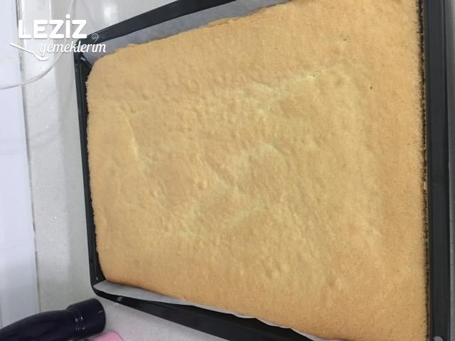 Şahane Muzlu Rulo Pasta