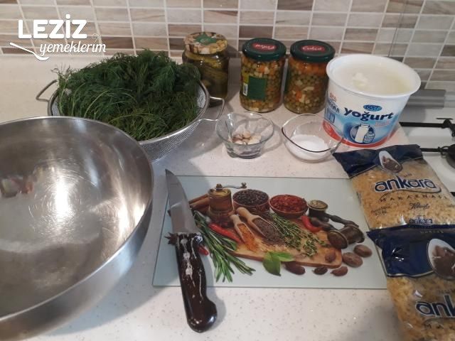 Makarna Salatası (Nefis - Mutlaka Deneyin)