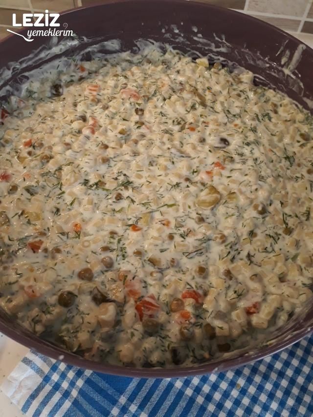 Makarna Salatası (Nefis - Mutlaka Deneyin)
