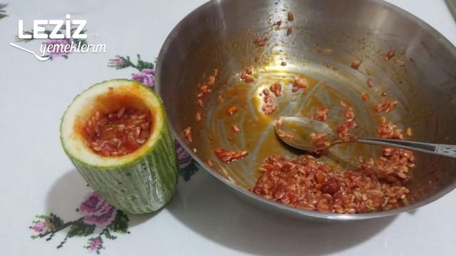Etli Kabak Dolması Tarifi