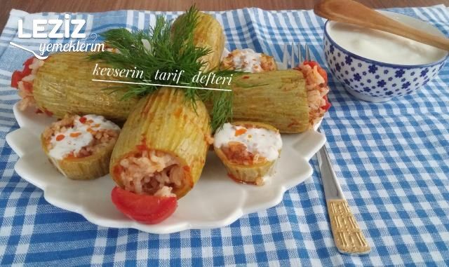 Etli Kabak Dolması Tarifi