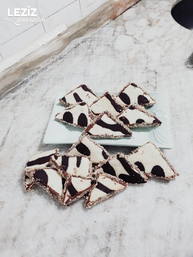 Zebra Desenli Kurabiye