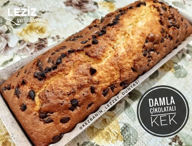 Nefis Kabaran Damla Çikolatalı Kek Tarifi