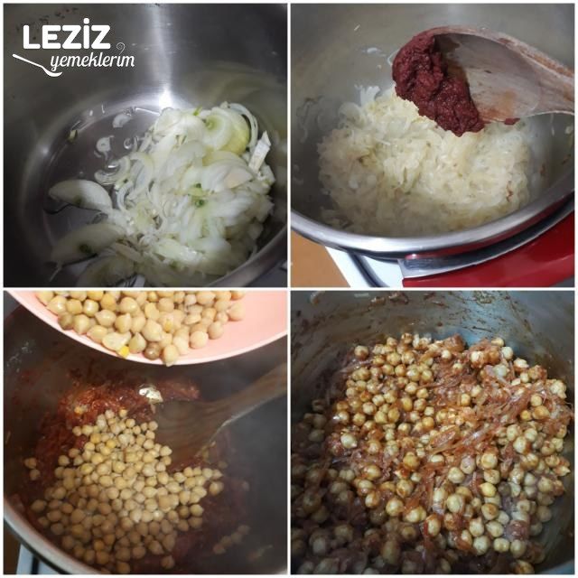 Enfes Etsiz Nohut Yemeği Tarifi