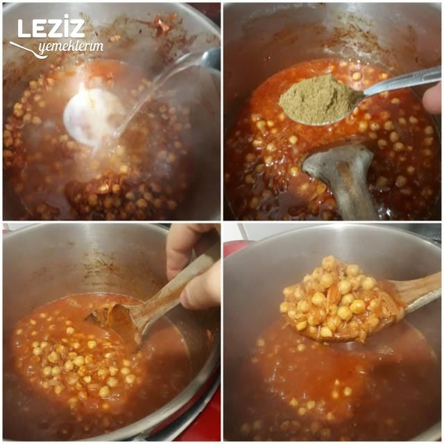 Enfes Etsiz Nohut Yemeği Tarifi