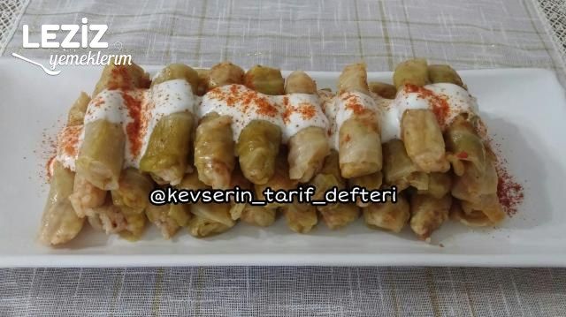 Nefis Kıymalı Lahana Sarması Tarifi