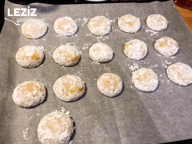 Limonlu Kurabiye (Tam Kıvamında)