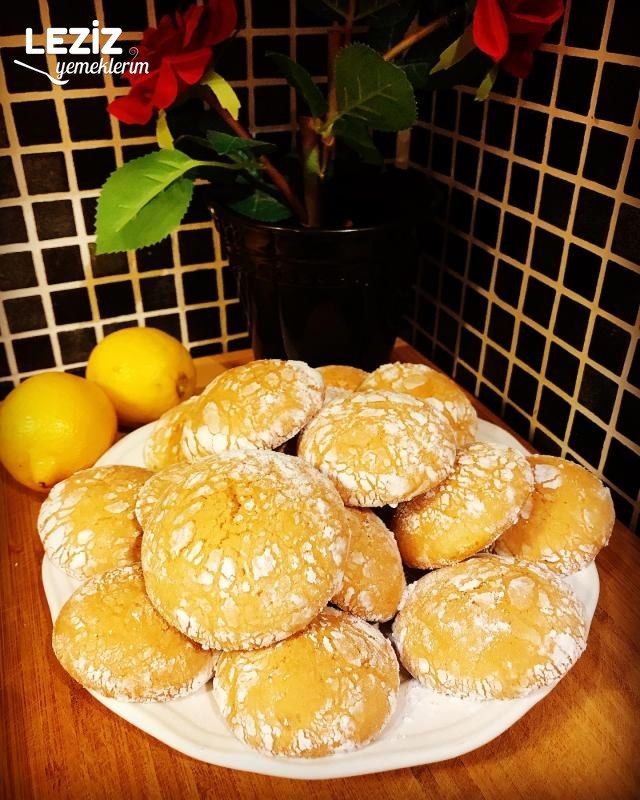 Limonlu Kurabiye (Tam Kıvamında)