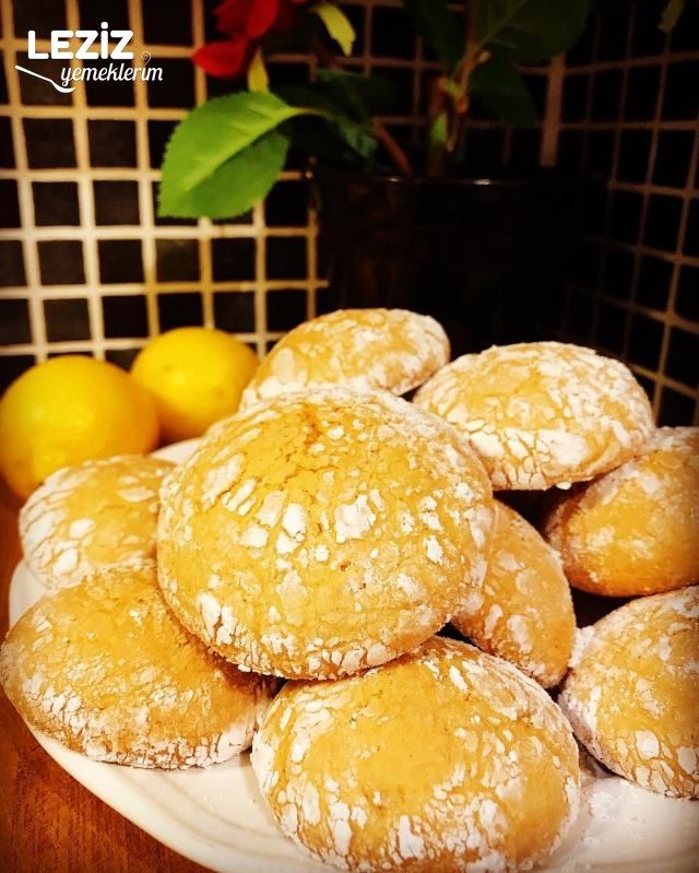 Limonlu Kurabiye (Tam Kıvamında)
