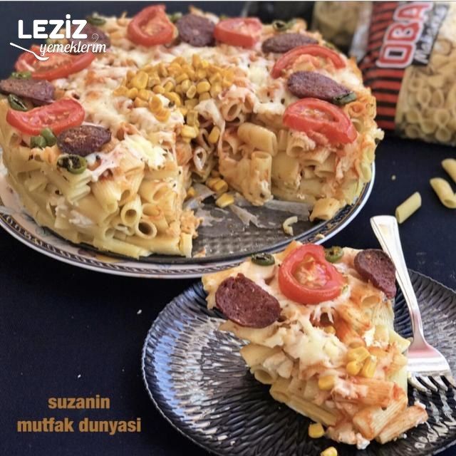 Makarna Pizzası