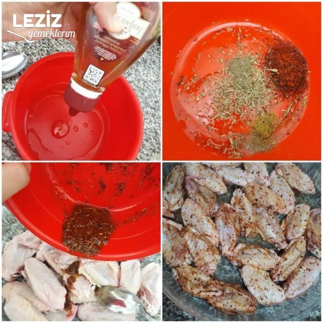 Ballı Soslu Kanat Tarifi