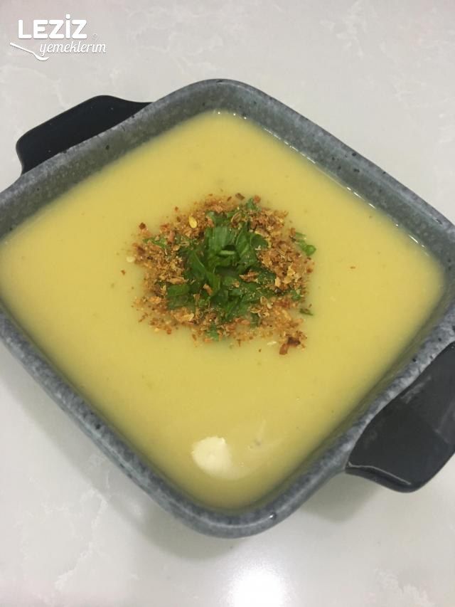 Kerevizli Sütlü Sebze Çorbası