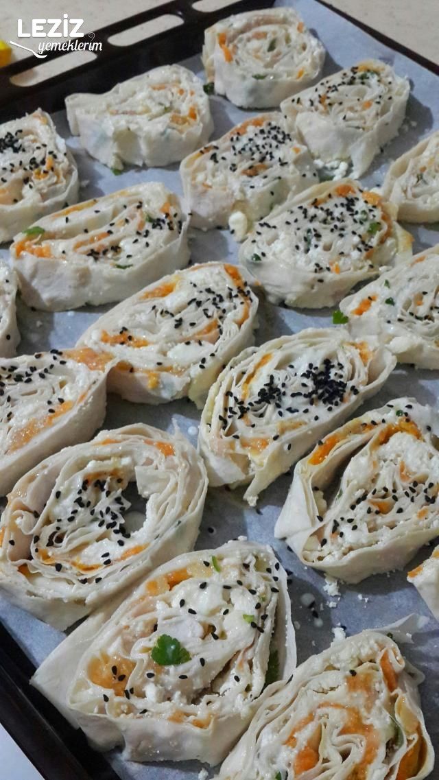 3 Katlı Rulo Börek