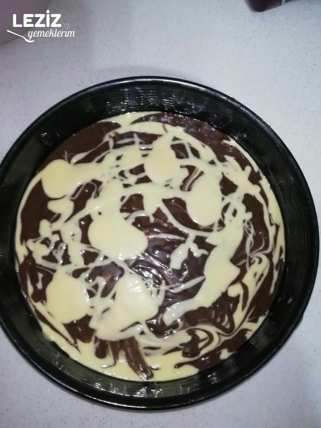 Zebra (Ebruli) Kek Nasıl Yapılır