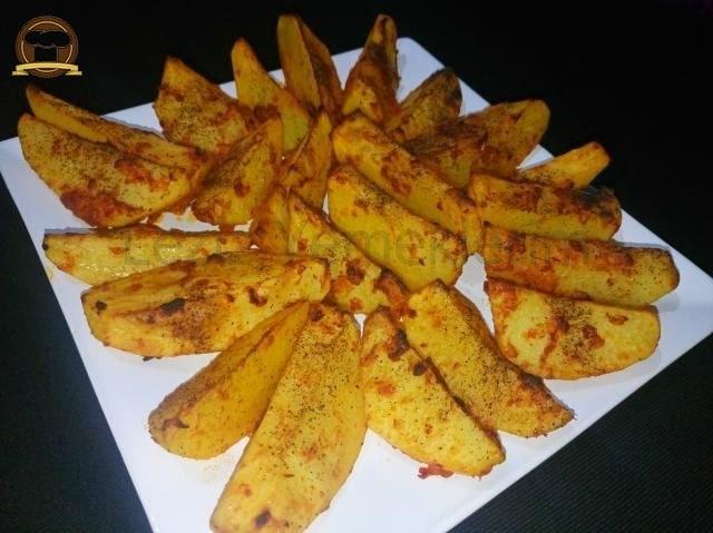 Şipşak Fırında Enfes Baharatlı Patates