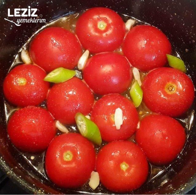 Çok Pratik Kahvaltılık Domates