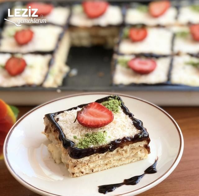 Bisküvili Pasta Tarifi (Aşama Fotoğraflı Anlatım)