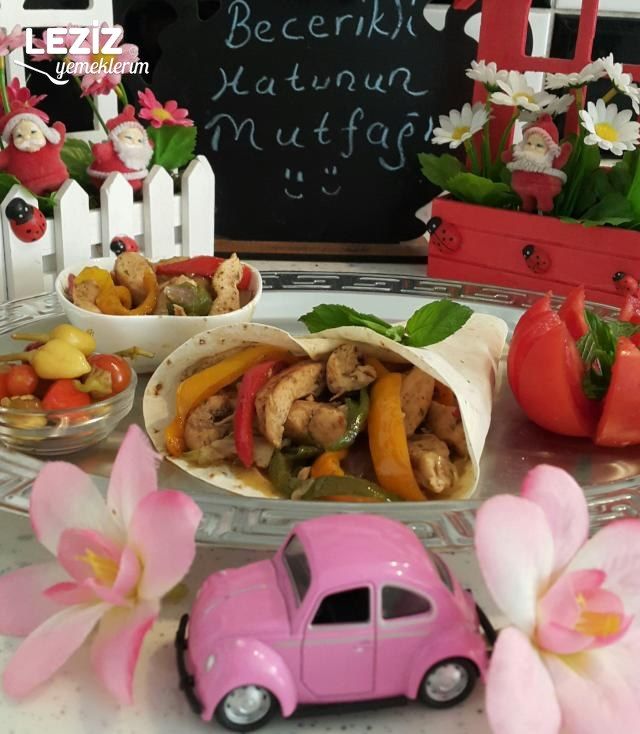 Tavuklu Dürüm Fajita